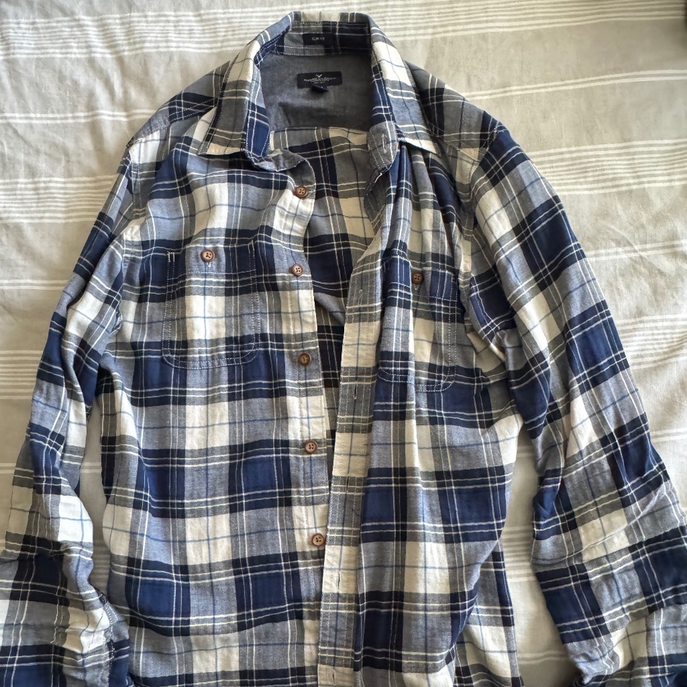 J Crew plaid shirt
